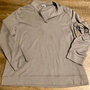 Calvin Klein Sweater Mens 1/4 Zip Long Sleeve Pullover